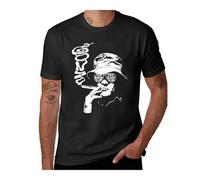 Shein [Nueva Ropa de Hombre Camiseta Fear] Nueva Es Todo Sobre el Miedo y la Aversión en Las Vegas Hunter Thompson Camiseta de Verano Tops Ropa de Hombre 18