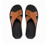 Shein Nuevas sandalias con tiras cruzadas, casuales y de moda para uso en exteriores, playas e interiores/exteriores, adecuadas para hombres en todas las es