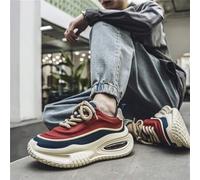 Shein Nuevas zapatillas deportivas casuales versátiles para hombre, diseño de caña baja de nicho, zapatos deportivos para exteriores con amortiguación de ai