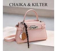 Shein Nuevo bolso de mano de dama con estampado de lichis para el verano, decoración de correa para el hombro ajustable, bolso de mensajero de unicolor mini