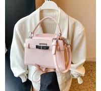 Shein Nuevo bolso de mano de mujer con estampado de lichis para el verano, con correa de hombro decorativa y ajustable, bolso de mensajero con decoración de