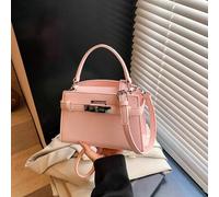 Shein Nuevo bolso de mano de verano para damas con estampado de lichis, con correa de hombro decorativa ajustable, bolso de mensajero con decoración minimal