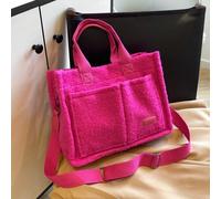 Shein Nuevo bolso de playa de moda de primavera y verano para señoras con estampado floral y de lunares, maletín para portátil, bolso de viaje, bolso de ban