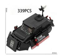 Shein Nuevo Modelo de Juguete de Bloques de Construcción para Ensamblar Vehículo Interceptor de Tornados TIV2 Storm Chasing Storm Titus Regalo