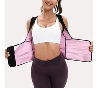Shein Nuevo Sujetador moldeador realzador de sudoración con entrenador de cintura ajustable con , corrector de postura, tela transpirable, ropa deportiva, y