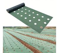 Shein ¡Nuevo! Tela barrera de doble capa verde-negra de alta resistencia de 100 x 1000 cm | Tela no tejida gruesa de 60 g/m² | Triple perforada: bloquea las