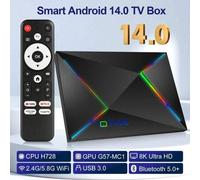 Shein NUEVO TV BOX H96 MAX 8K con Android 13, 4+32 GB/4+128 GB, 8K HDR, cuatro núcleos, doble banda, 100 Mb/s, WiFi6