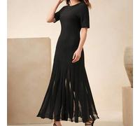 Shein Nuevo vestido elegante ajustado semitransparente, perfecto para primavera, verano, casual, elegante, vacaciones, ocasiones de estilo "Old Money"