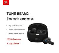 Shein Nuevos auriculares inalámbricos JBL TUNE BEAM2 Glass Pod II con Bluetooth, cancelación de ruido, resistentes al agua y aptos para deportes y running