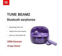 Shein Nuevos auriculares inalámbricos JBL TUNE BEAM2 Glass Pod II con Bluetooth, cancelación de ruido, resistentes al agua y aptos para deportes y running