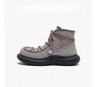 Shein Nuevos Botines de Moda: Botines de Caña Corta Todo Terreno, Tipo Zapatillas Casuales de Suela Gruesa Encerada Tipo para Mujer