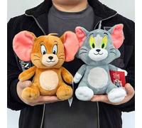 Shein Nuevos peluches clásicos de Tom y Jerry de 19 cm - Regalo ideal para fans de la película y coleccionistas de animales de peluche de la serie de pelícu
