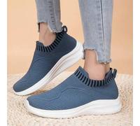 Shein Nuevos zapatos casuales para mujeres, zapatos deportivos cómodos y transpirables, diseño tipo calcetín para un slip-on fácil, estilo casual versátil a