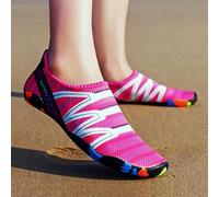 Shein Nuevos zapatos para vadear al aire libre para cruce de fronteras, multifuncionales para nadar, yoga, atuendos de playa, pantuflas para mujeres