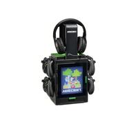 Shein Numskull Official Minecraft LED Light Gaming Locker, Controller Holder & Headset Stand for PS4/PS5 & Xbox Series X|S - Multiple LED Lighting Settings