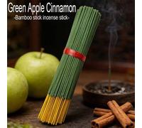 Shein [Opción popular] 30/55/99/164/249 piezas de incienso de alta calidad - Aroma a manzana y canela, adecuado para meditación, sueño de hotel, baño, desod