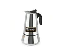 Shein Orbegozo kfi 660 cafetera italiana de acero inoxidable - capacidad para 6 tazas - compatible con diferentes tipos de cocinas - asa ergonomica para un