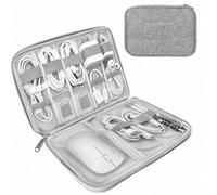 Shein Organizador de cable de datos USB para bolsa de auriculares, estuche para bolígrafo, power bank, estuche de viaje, estuche para correa de reloj, estuc