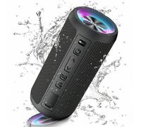 Shein Ortizan Altavoz portátil, altavoz inalámbrico con sonido estéreo fuerte de 24 W, graves profundos, altavoz inalámbrico impermeable IPX7 con inalámbric