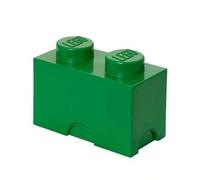 Shein Other® 2-Stud Storage Brick Green 2.6L Kids Ages 6 Years+ 5706773400249