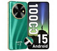 Shein OUKITEL C59 Smartphone Android 15 sin contrato, 10000 mAh, económico, 16 GB + 128 GB, pantalla HD de 6,88 pulgadas, SIM libre, linterna de 120 lúmenes