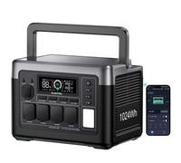 Shein OUKITEL P1000E Plus - Estación de energía portátil de 1024 Wh LiFePO4, generador solar con 4 salidas de CA de 1800 W (pico de 3600 W), 100 W tipo C, c