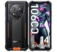 Shein OUKITEL WP28E (2025) Smartphone para exteriores con Android 14, 10600 mAh, sin contrato, 16 GB + 64 GB / 1 TB, pantalla de 6,52 pulgadas, cámara de 13