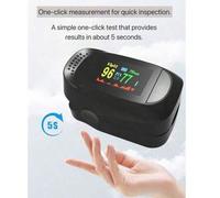 Shein Oxímetro de dedo, monitor de saturación de oxígeno en sangre y frecuencia cardíaca, medidor de pulso y oxígeno en el dedo para uso doméstico