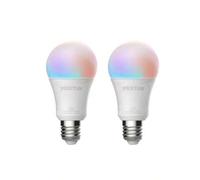 Shein Pack 2 Bombillas Inteligentes con WiFi BW10, Smart Bulb, Bombillas LED E27 7W RGB, Programable desde la App, Compatible con Asistentes de Voz, 16 Mill