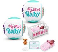 Shein Pack 2 Capsules - ZURU 5 Surprise My Mini Baby Series 1 - Cápsula Misteriosa Coleccionable, Juguete para Niños, Bebé en Miniatura Realista, Juego y Ac