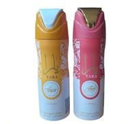 Shein PACK 2 UNIADES - DESODORANTES PARA MUJER - YARA CANDY , YARA NARAJA 200 ML - LATTAFA SET 2 UNI