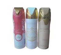 Shein PACK 3 UNIADES - DESODORANTES PARA MUJER - BADEE BLANCO , ECLAIRE 200 ML , YARA CANDY 200 ML - LATTAFA SET 3 UNI
