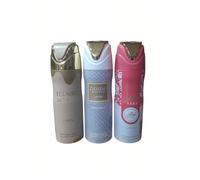 Shein PACK 3 UNIADES - DESODORANTES PARA MUJER - MUSAMAM WHITE , ECLAIRE 200 ML , YARA CANDY 200 ML - LATTAFA SET 3 UNI