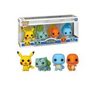 Shein Pack 5 funko pop pikachu, bulbasaur, charmander y squirtle - pokémon edición especial - 889698844635