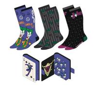 Shein Pack Calcetines 3 Piezas Batman Joker Coloridos y Cómodos - Pack de Calcetines Suaves y Duraderos, Ideal para uso Diarioâ« EnvÃo GRATIS â Entrega