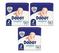 Shein Pack de 3 Bolsas de 58 Pañales Bebé-Seco Pañales de 4 a 8 kg Talla 2 (174 Pañales en total) ✅ Entrega de 1-3 días