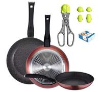 Shein PACK DE 3 SARTENES Ã20/24 y 28 cms + UTENSILIO MULTIUSOS LA CROQUETERA CON 4 MOLDES CON 20 BANDEJAS DE CONSERVACIÃN. SAN IGNACIO. EnvÃo gratuito en