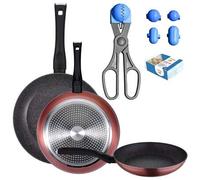 Shein PACK DE 3 SARTENES Ã20/24 y 28 cms + UTENSILIO MULTIUSOS LA CROQUETERA CON 4 MOLDES CON 20 BANDEJAS DE CONSERVACIÃN. SAN IGNACIO. EnvÃo gratuito en