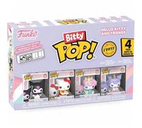 Shein Pack de 4 Funko Bitty Pop! Sanrio Kuromi Modelo 85715 - Producto Original - Envio Rapido desde España