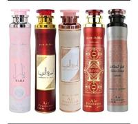 Shein Pack de 5 ambinetadores arabes de 300ml cada uno,Ambientadores de casa rosa,Ameerat al Arab ,Badee al oud sublime,Ameerat al arab prive rose + Fachka