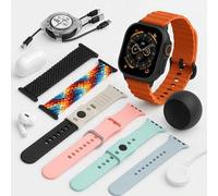 Shein Pack Klack SmartWatch H92 Ultra3 - Pantalla Infinite Display 2.3", 7 Correas, Auriculares Bluetooth, Altavoz y Cargadores Incluidos - Envío desde Espa