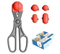 Shein Pack utensilio multiusos con 4 moldes intercambiables color rojo + 40 bandejas de conservación - La croquetera: patentado y fabricado en España. Env