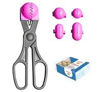 Shein Pack utensilio multiusos con 4 moldes intercambiables color rosa + 20 bandejas de conservación - La croquetera: patentado y fabricado en España. Env