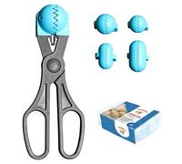 Shein Pack utensilio multiusos con 4 moldes intercambiables color turquesa + 20 bandejas de conservación - La croquetera: patentado y fabricado en España.