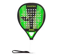 Shein Pala de Padel Máster Negro Verde Flúor - Destinada a jugadores de nivel avanzado que buscan aumentar el control y el rendimiento de su pegada. Fabrica