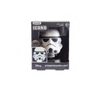 Shein Paladone Star Wars Stormtrooper 3D Icon BDP | Producto Oficial Coleccionable, Fans de Disney | Luz Nocturna Brillante de 10 cm de Alto