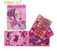 Shein Paleta De Maquillaje 97 Colores KEVIN & COCO Mean Girls - Sombras De Ojos, Iluminadores Y Coloretes En Un Solo Estuche - Tonos Vibrantes Con Acabados