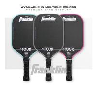 Shein Paleta de Pickleball Franklin T700 Superficie de Fibra de Carbono Certificada por USAPA Agarre & Giro Mejorados Núcleo de Panal de Polipropileno de 16