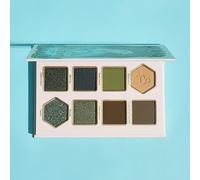 Shein Paleta De Sombras De Ojos Calm Capricorn De 8 Colores, Mate, Perlada Y Brillante, Gris, MarróN, Azul, Verde, Con Purpurina, De Alta PigmentacióN, De L