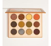 Shein Paleta De Sombras De Ojos Viva La Leopard De 12 Colores Con Purpurina Mate, Color Intenso, Rosa, Azul Y Naranja, De Larga DuracióN, Sin Manchas, Muy P